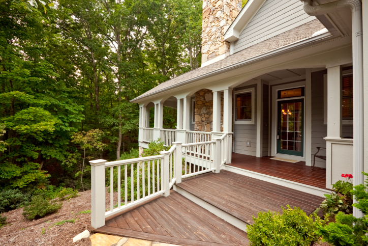 Home With Front Porch