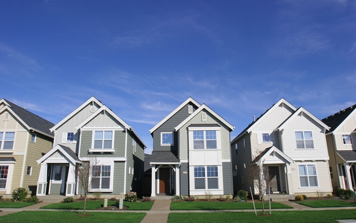 Houses in Neighborhood