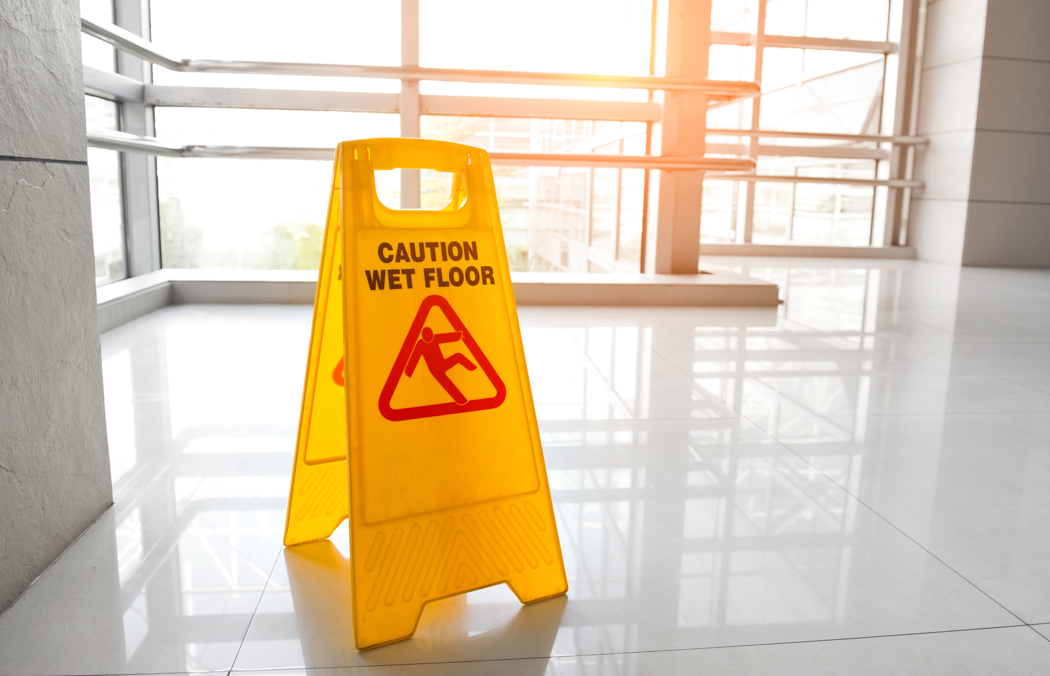 image of slip and fall risk